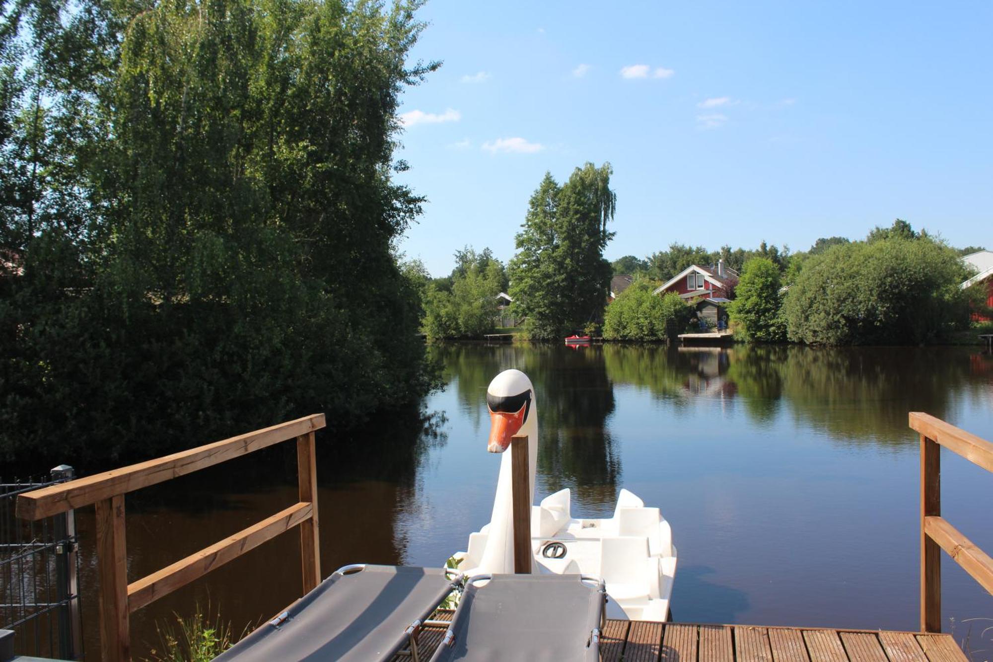 Ferienhaus Seeblick Twist Exteriör bild